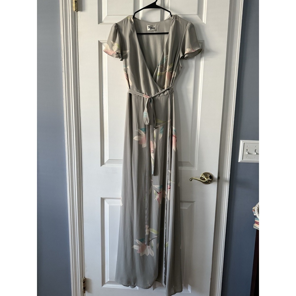 Show Me Your Mumu Noelle Flutter Tie Wrap Maxi Dress